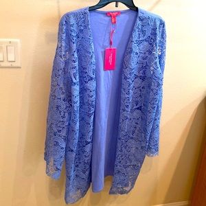 Isaac Mizrahi open cardigan